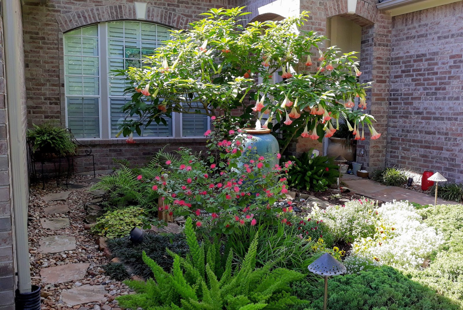Fountain installation The Woodlands TX
