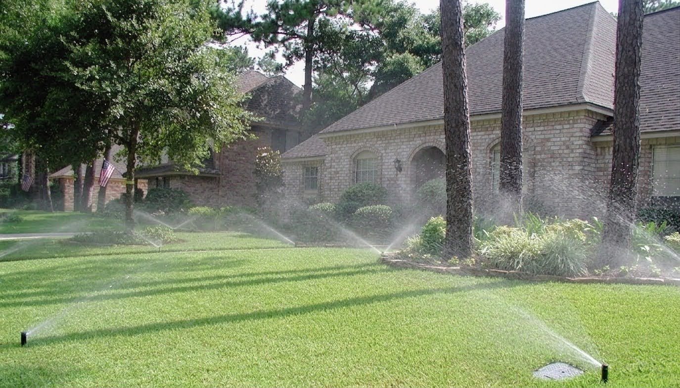 Rain Bird sprinkler system installation Houston TX